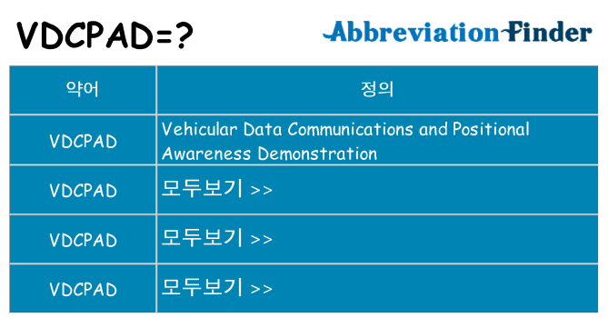 vdcpad 대 한 무엇을 서가