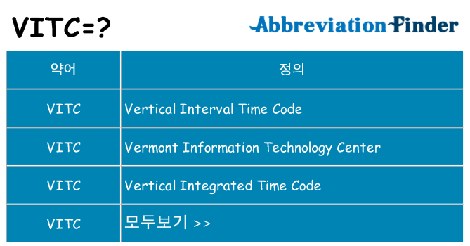 vitc 대 한 무엇을 서가