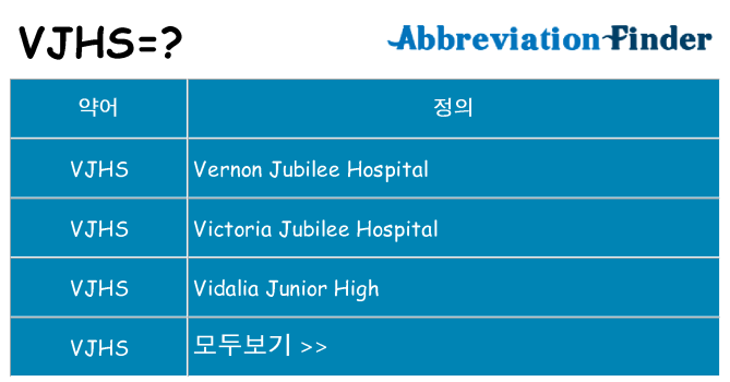 vjhs 대 한 무엇을 서가
