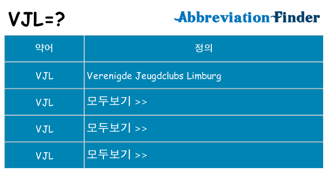 vjl 대 한 무엇을 서가