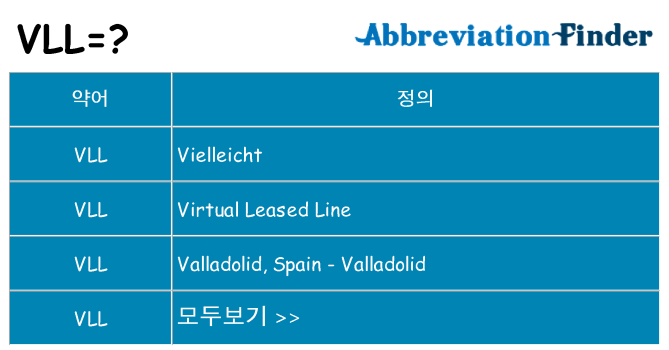vll 대 한 무엇을 서가