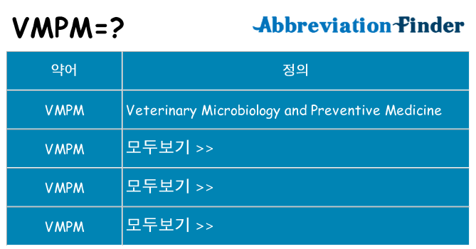 vmpm 대 한 무엇을 서가
