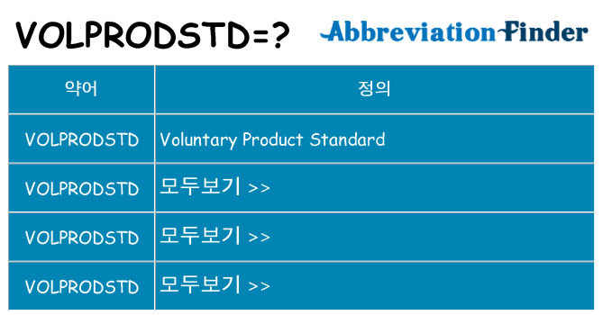 volprodstd 대 한 무엇을 서가