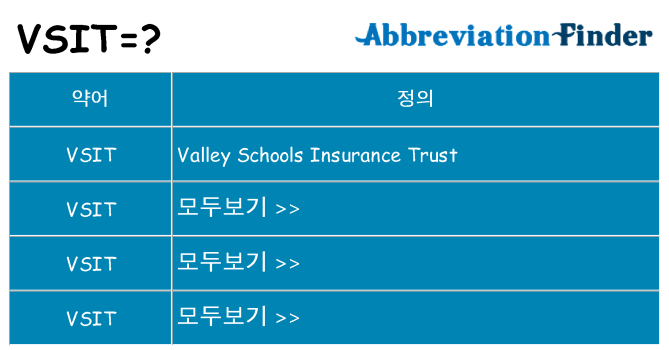 vsit 대 한 무엇을 서가