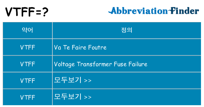 vtff 대 한 무엇을 서가