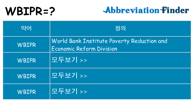 wbipr 대 한 무엇을 서가