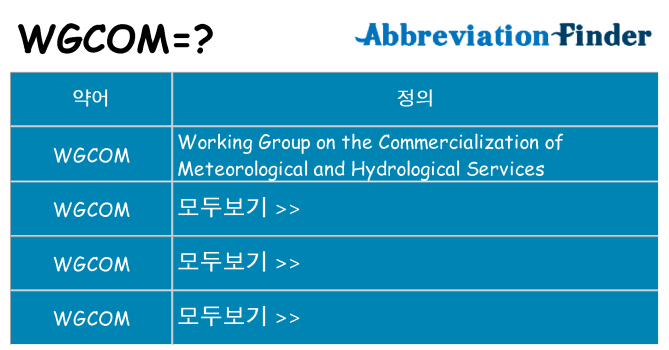 wgcom 대 한 무엇을 서가