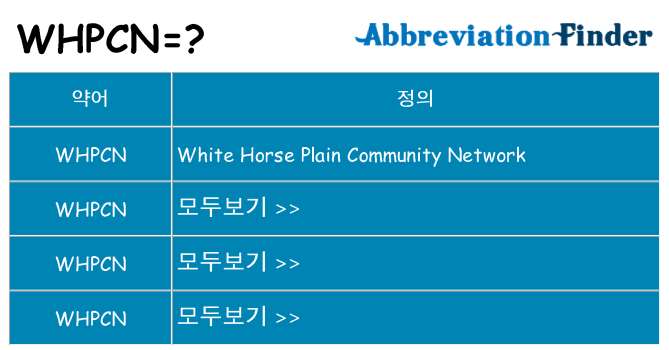 whpcn 대 한 무엇을 서가