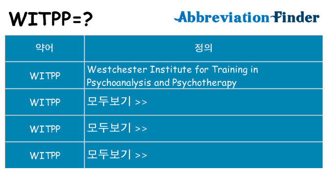 witpp 대 한 무엇을 서가