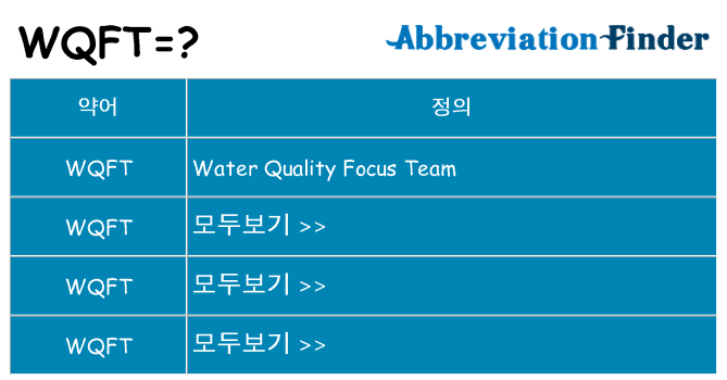 wqft 대 한 무엇을 서가