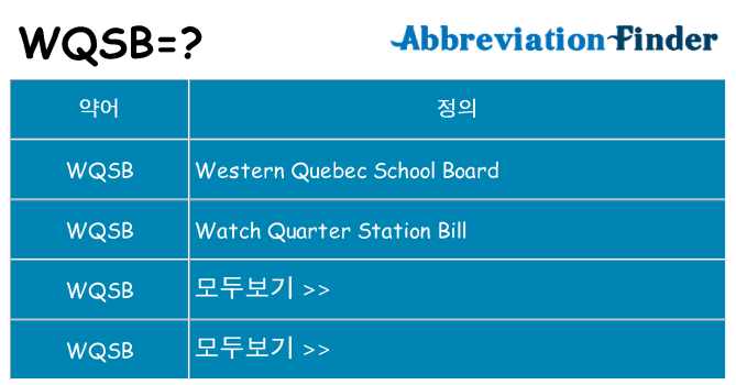 wqsb 대 한 무엇을 서가