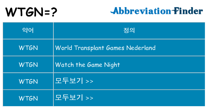 wtgn 대 한 무엇을 서가