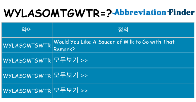 wylasomtgwtr 대 한 무엇을 서가