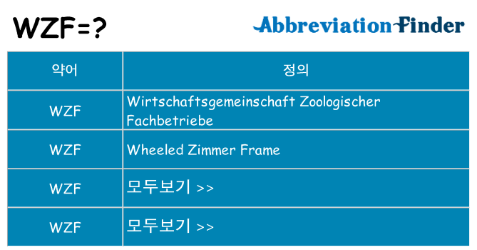 wzf 대 한 무엇을 서가