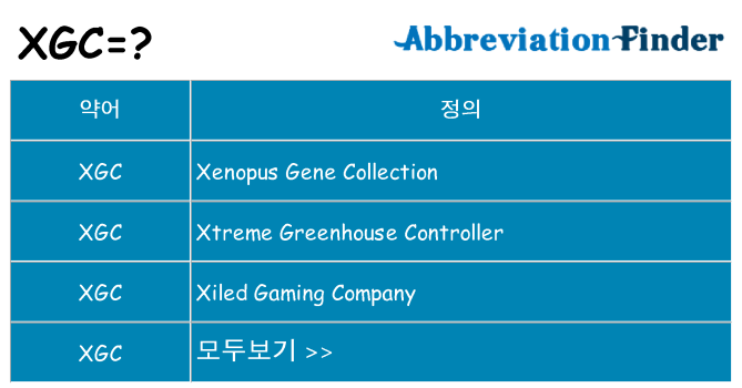 xgc 대 한 무엇을 서가