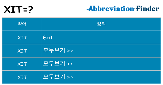 xit 대 한 무엇을 서가