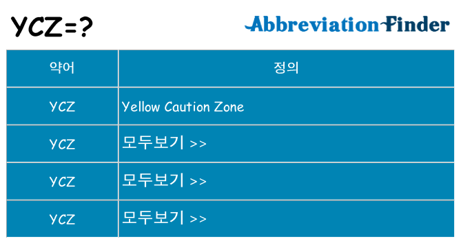 ycz 대 한 무엇을 서가
