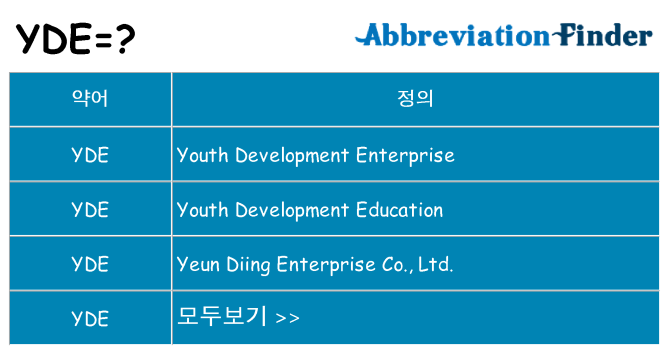 yde 대 한 무엇을 서가
