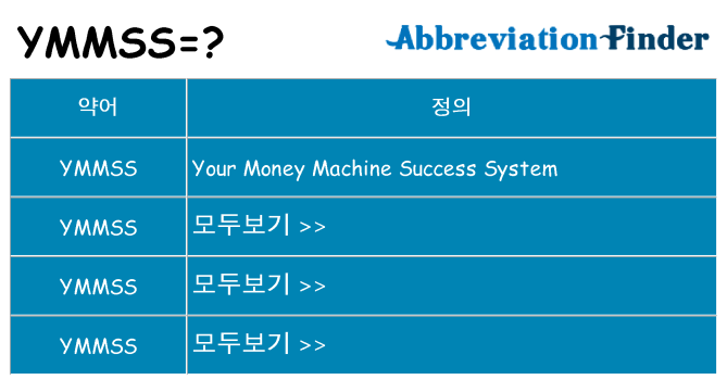 ymmss 대 한 무엇을 서가