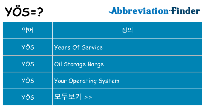 yos 대 한 무엇을 서가