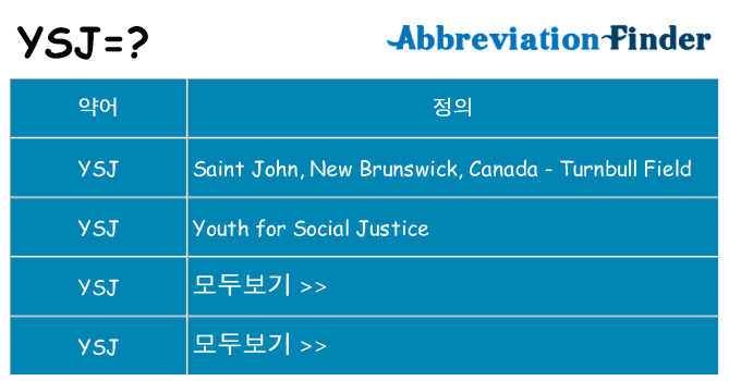 ysj 대 한 무엇을 서가