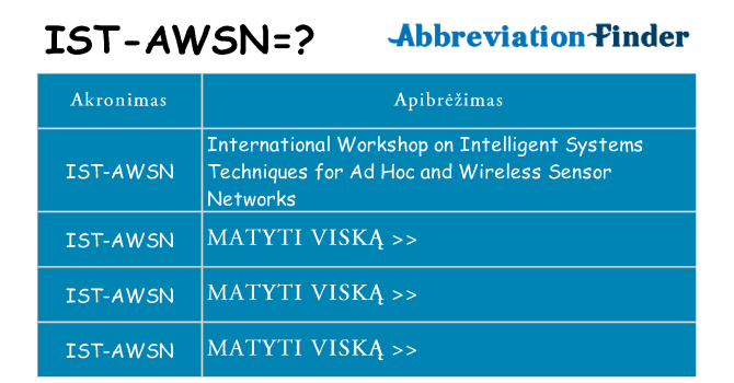 Ką ist-awsn stovėti