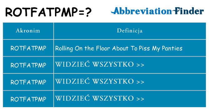 Co rotfatpmp oznaczać