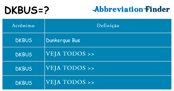 dkbus de quê