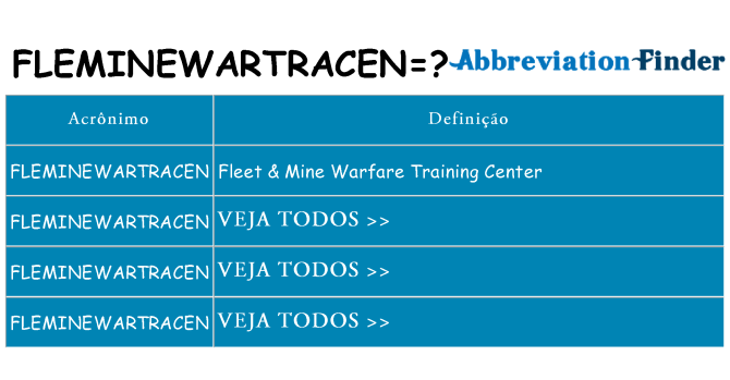 fleminewartracen de quê