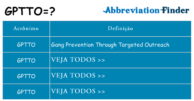 gptto de quê