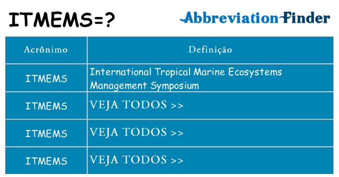 itmems de quê