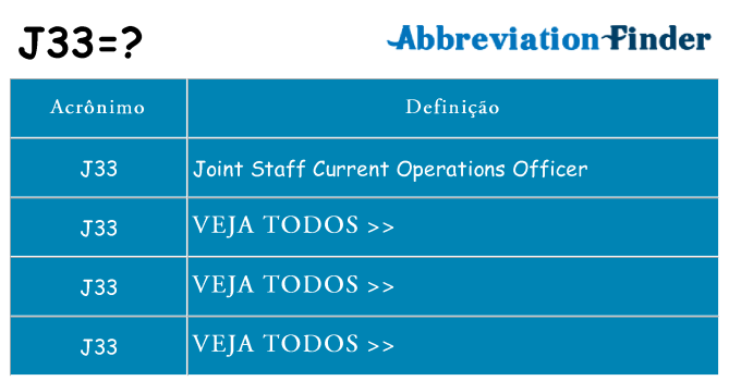 j33 de quê