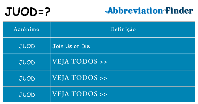 juod de quê