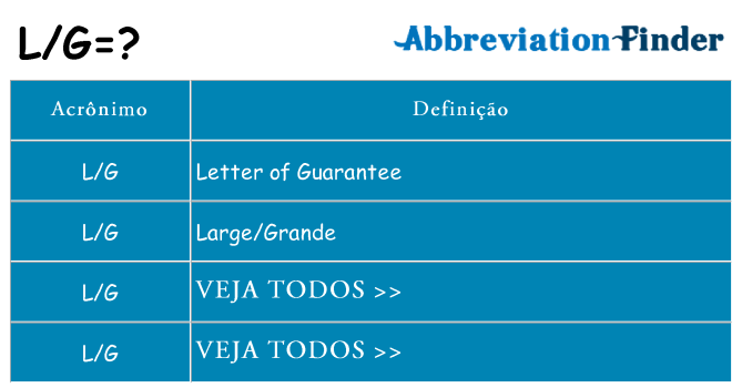 lg de quê