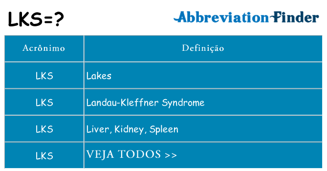 lks de quê
