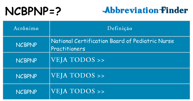 ncbpnp de quê