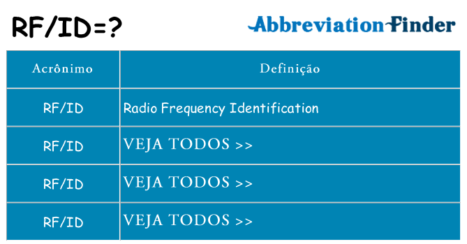 rfid de quê