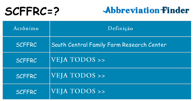 scffrc de quê