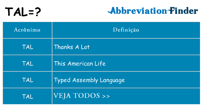 tal  Tradução de tal no Dicionário Infopédia de Português - Inglês