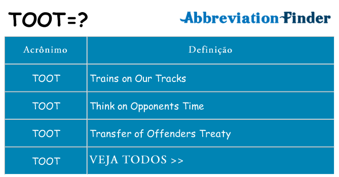 toot de quê