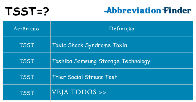 tsst de quê