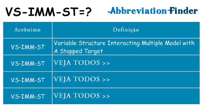 vs-imm-st de quê