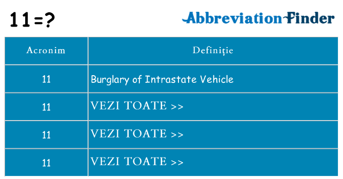 Ce stea 11