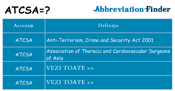 Ce stea atcsa
