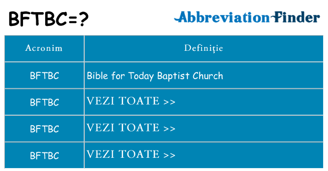 Ce stea bftbc