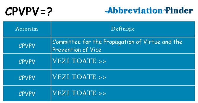 Ce stea cpvpv