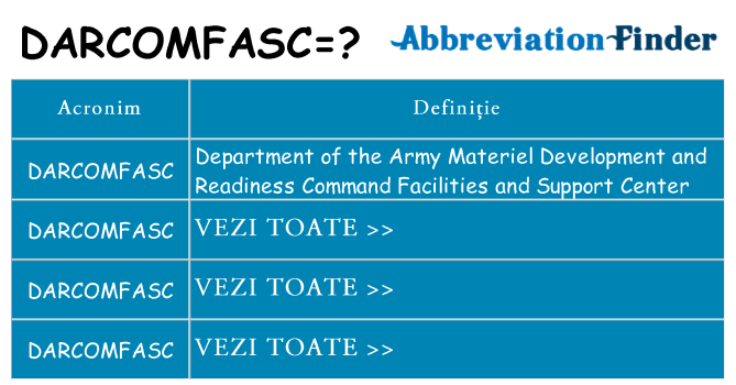 Ce stea darcomfasc