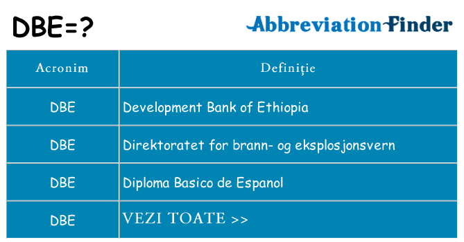 Ce stea dbe