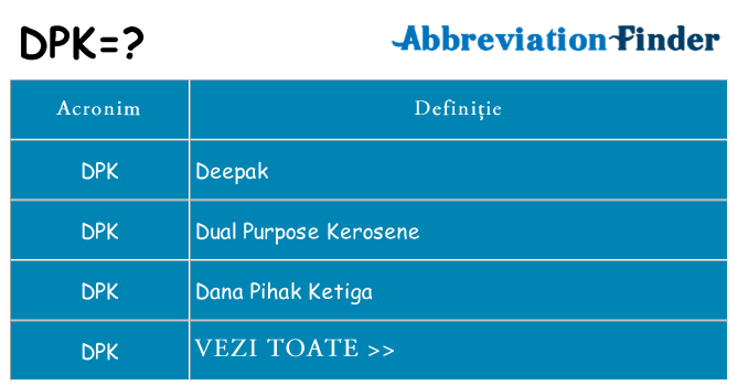 Ce stea dpk