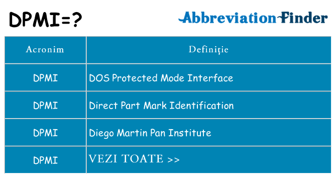 Ce stea dpmi